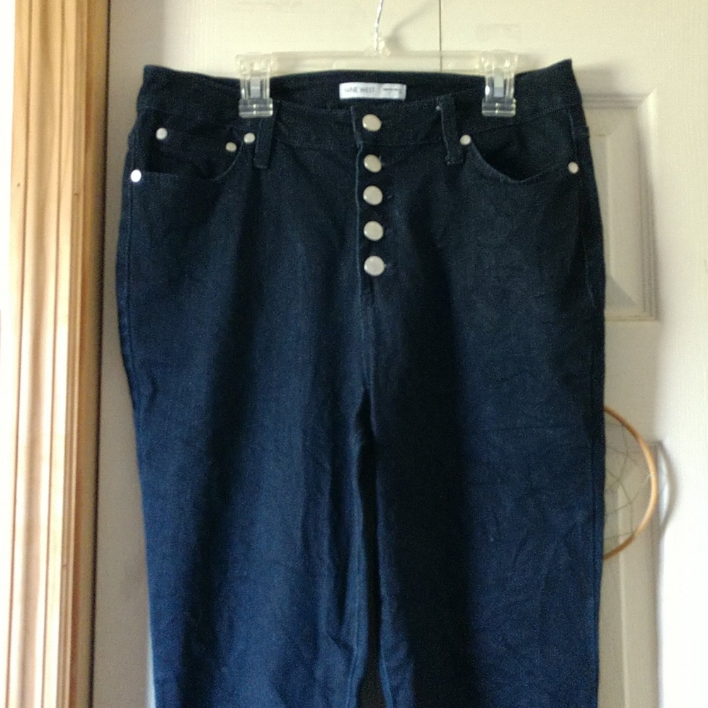 💙3/20Nine West high rise skinny jeans